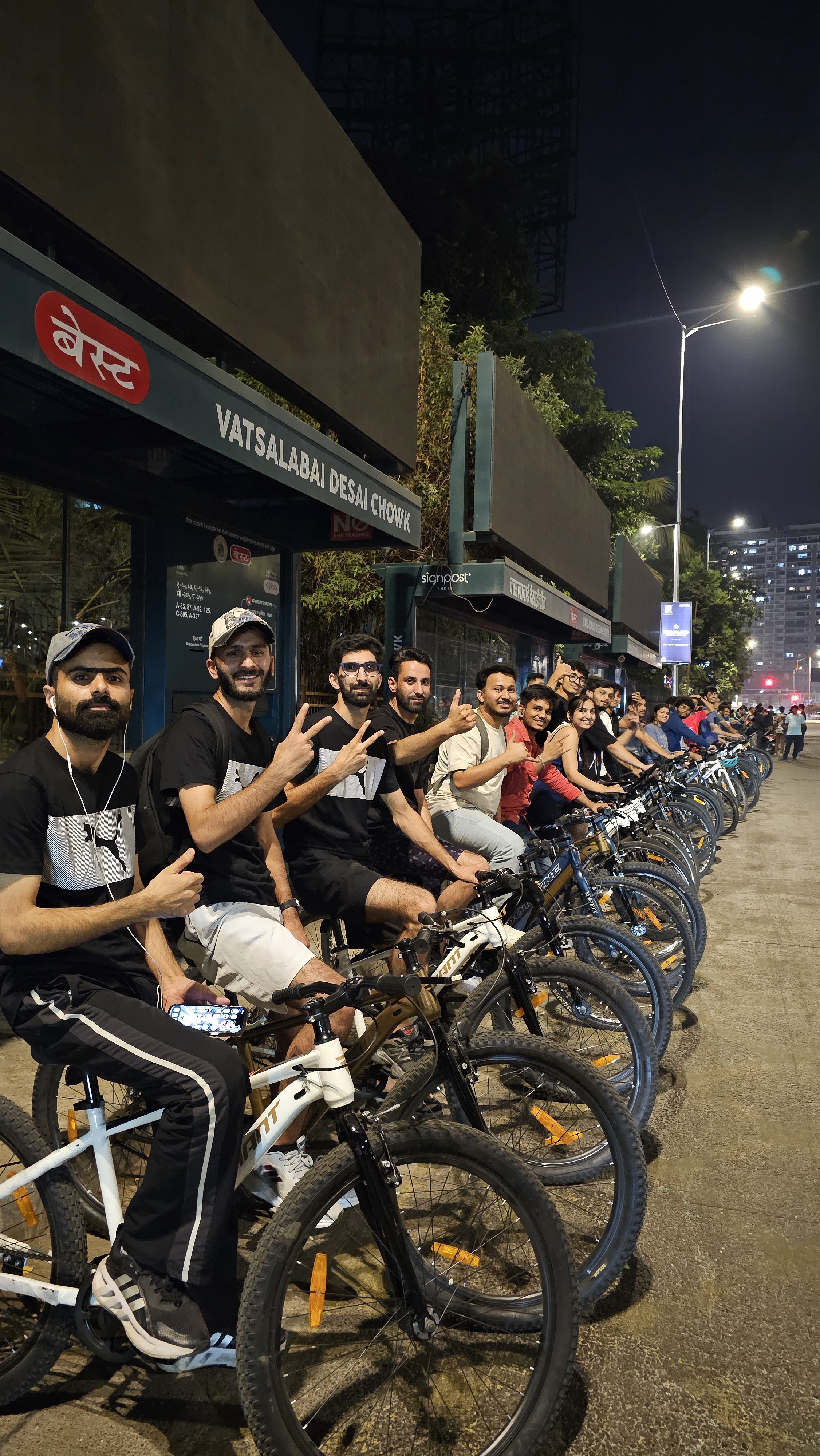 Midnight ride in Mumbai