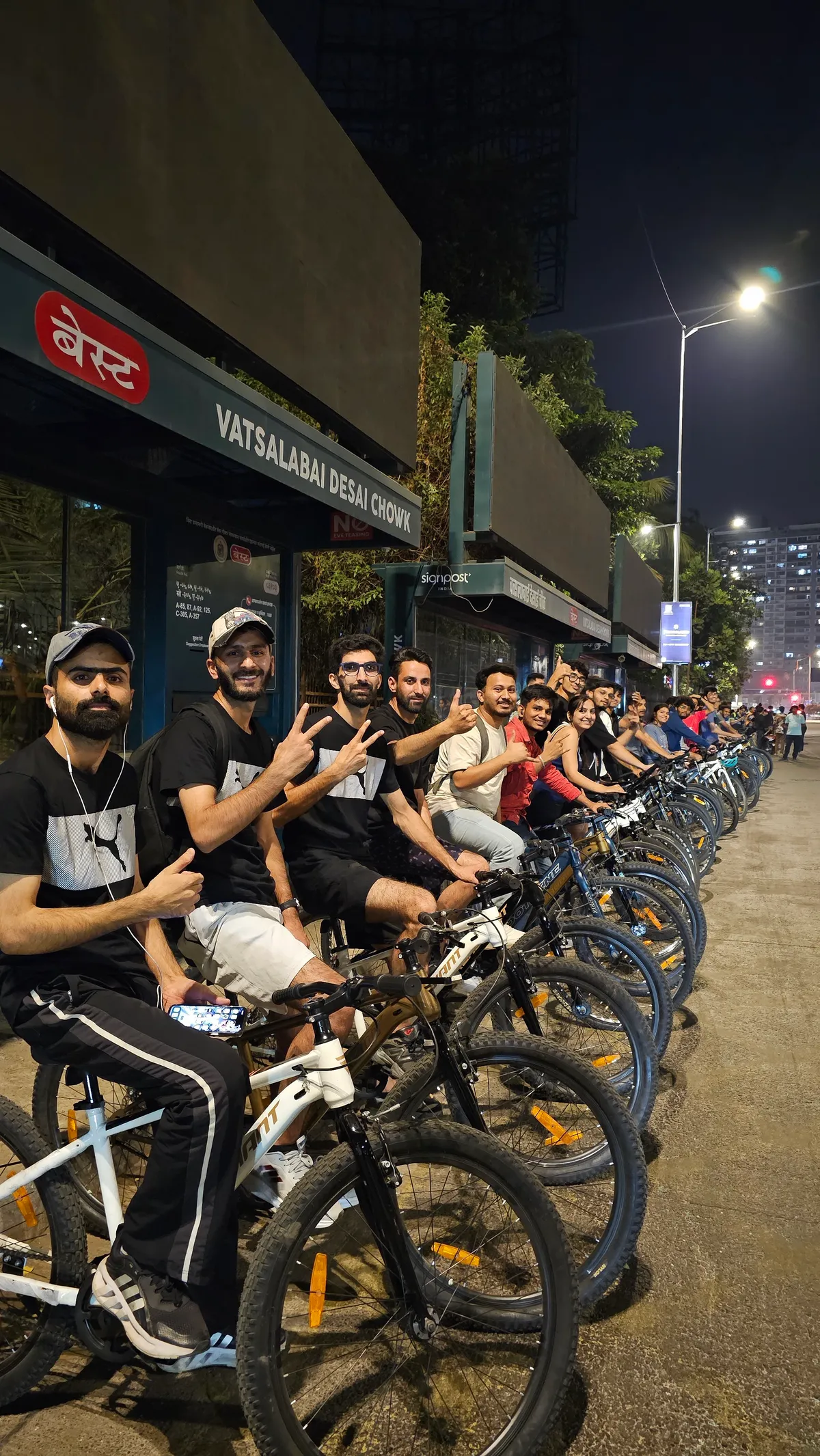 Midnight ride in Mumbai